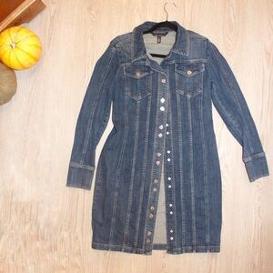 White House Black Market Denim Dress